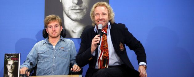 Thomas Gottschalk und Samuel Koch Thomas Gottschalk und Samuel Koch
