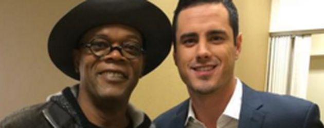Ben Higgins und Samuel L. Jackson Ben Higgins und Samuel L. Jackson