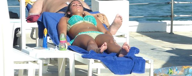 Sarah Lombardi auf Kreta Sarah Lombardi auf Kreta