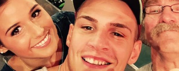 Sarah und Pietro Lombardi mit Konny Reimann vor dem "RTL 2-Promi-Kegelabend" Sarah und Pietro Lombardi mit Konny Reimann vor dem "RTL 2-Promi-Kegelabend"