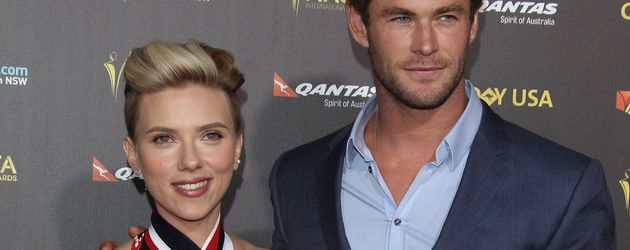 Chris Hemsworth und Scarlett Johansson Chris Hemsworth und Scarlett Johansson