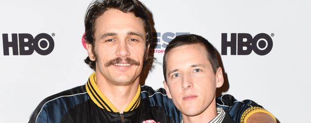 Schauspieler James Franco und Regisseur Justin Kelly Schauspieler James Franco und Regisseur Justin Kelly