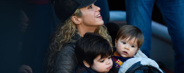 Shakira, Milan Piqué Mebarak und Sasha Piqué Mebarak Shakira, Milan Piqué Mebarak und Sasha Piqué Mebarak