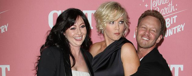 Shannen Doherty, Jennie Garth und Ian Ziering Shannen Doherty, Jennie Garth und Ian Ziering