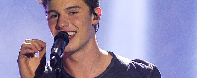 Shawn Mendes auf der Bühne Shawn Mendes auf der Bühne
