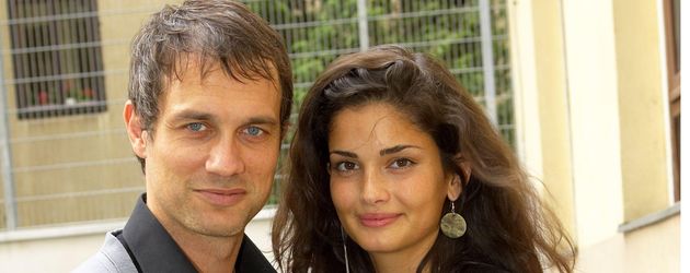 Shermine Sharivar und Ralf Bauer bei einer Modenschau in Wien Shermine Sharivar und Ralf Bauer bei einer Modenschau in Wien