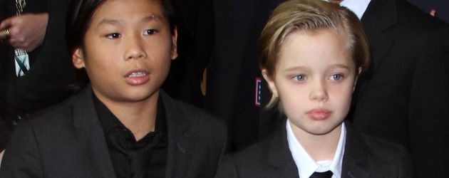 Shiloh Jolie-Pitt, Pax Thien Jolie-Pitt und Maddox Jolie-Pitt Shiloh Jolie-Pitt, Pax Thien Jolie-Pitt und Maddox Jolie-Pitt