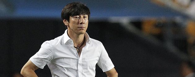 Shin Tae-Yong, der Fußballertrainer von Südkorea Shin Tae-Yong, der Fußballertrainer von Südkorea