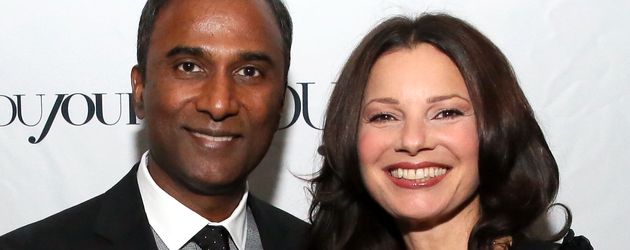 Shiva Ayyadurai und Fran Drescher bei einem Event in New York Shiva Ayyadurai und Fran Drescher bei einem Event in New York
