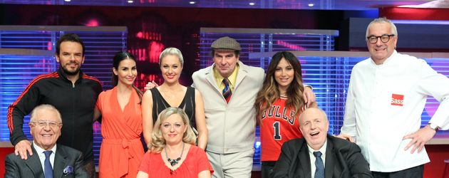 Sila Sahin, Ruth Moschner, Enissa Amani, Steffen Henssler und Guildo Horn Sila Sahin, Ruth Moschner, Enissa Amani, Steffen Henssler und Guildo Horn
