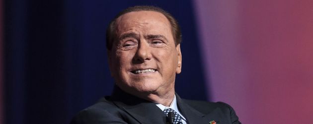 Silvio Berlusconi in der TV-Show "Virus" in Rom Silvio Berlusconi in der TV-Show "Virus" in Rom