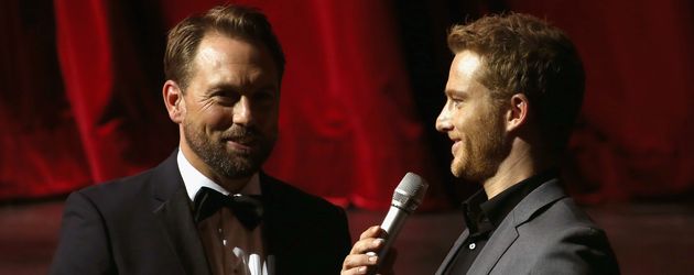 Steven Gätjen und Alexander Fehling bei der 11.Züricher Film Awards 2015 Steven Gätjen und Alexander Fehling bei der 11.Züricher Film Awards 2015