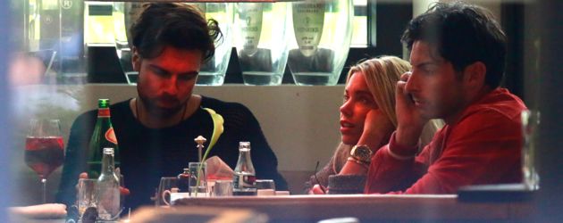 Sylvie van der Vaart, André Borchers und Samuel Deutsch Sylvie van der Vaart, André Borchers und Samuel Deutsch