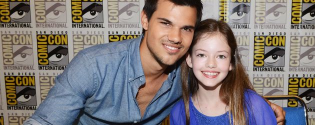 Taylor Lautner und Mackenzie Foy bei der San Diego Comic-Con 2012 Taylor Lautner und Mackenzie Foy bei der San Diego Comic-Con 2012