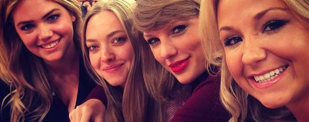 Taylor Swift, Kate Upton und Amanda Seyfried Taylor Swift, Kate Upton und Amanda Seyfried