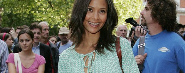 Thandie Newton mit ihrer Tochter Ripley im Jahr 2006 Thandie Newton mit ihrer Tochter Ripley im Jahr 2006