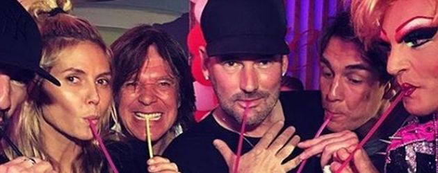 Heidi Klum, Thomas Hayo, Michael Michalsky, Jürgen Drews und Olivia Jones Heidi Klum, Thomas Hayo, Michael Michalsky, Jürgen Drews und Olivia Jones