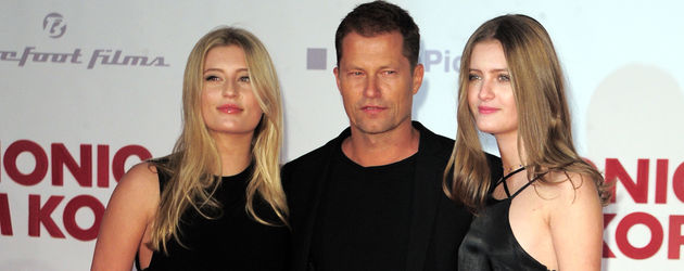 Til Schweiger mit seinen Töchtern Luna und Lilli Til Schweiger mit seinen Töchtern Luna und Lilli