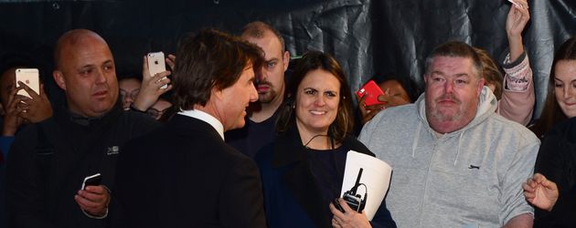Tom Cruise bei seiner Filmpremiere Tom Cruise bei seiner Filmpremiere