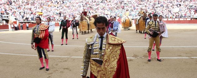 Torero Ivan Fandiño in Spanien Torero Ivan Fandiño in Spanien
