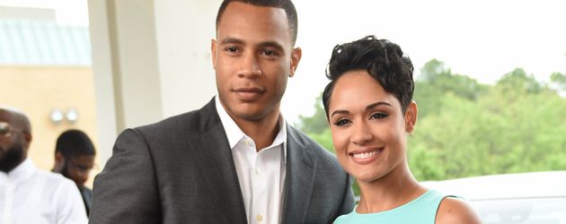 Trai Byers und Grace Gealey Trai Byers und Grace Gealey