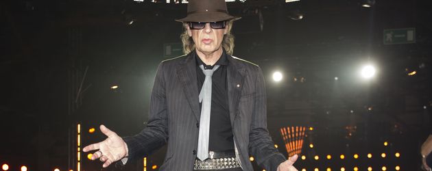Udo Lindenberg auf der Bühne beim "Deutschen Radiopreis 2015" Udo Lindenberg auf der Bühne beim "Deutschen Radiopreis 2015"