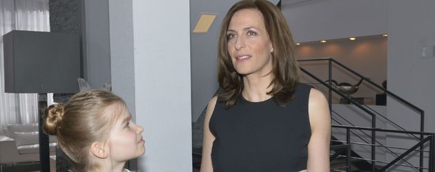 Ulrike Frank mit ihrer Serien-Tochter Ulrike Frank mit ihrer Serien-Tochter