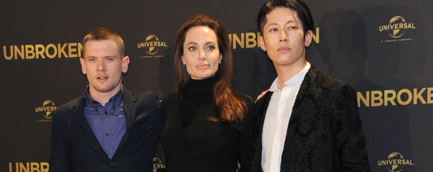 Angelina Jolie, Miyavi und Jack O’Connell Angelina Jolie, Miyavi und Jack O’Connell