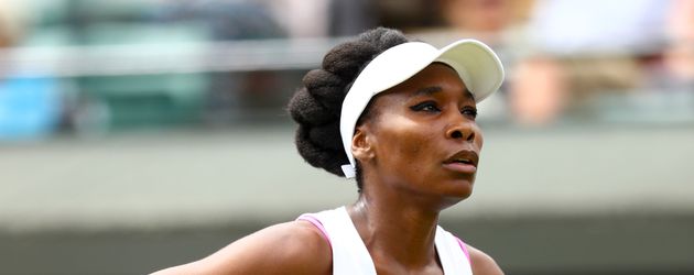 Venus Williams bei einem Tennis-Match in London Venus Williams bei einem Tennis-Match in London