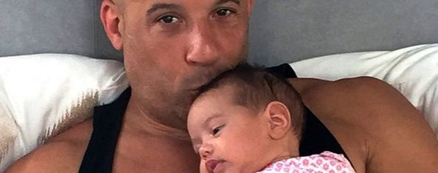 Vin Diesel mit Tochter Pauline Vin Diesel mit Tochter Pauline