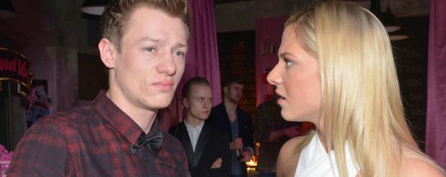 Vincent Krüger und Valentina Pahde bei GZSZ Vincent Krüger und Valentina Pahde bei GZSZ