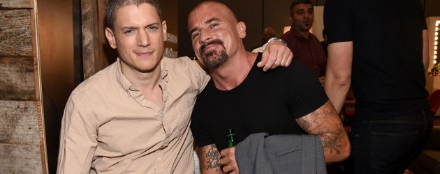 Wentworth Miller und Dominic Purcell Wentworth Miller und Dominic Purcell