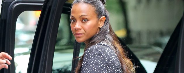 Zoe Saldana in New York City Zoe Saldana in New York City