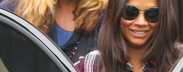 Zoe Saldana und Marco Perego Zoe Saldana und Marco Perego